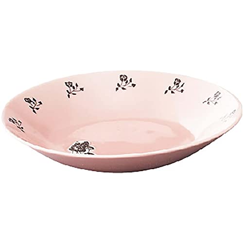 Macmillan Alice ALC21-355 Pasta Plate, 8.7 inches (22 cm), Alice Color, Tableware, Miscellaneous Goods, Alice, Pink, Made in Japan