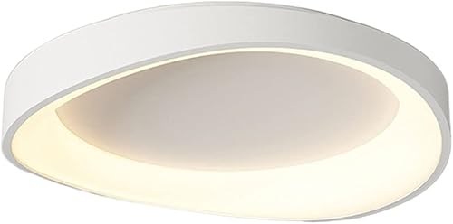 PARFCO Lámpara de techo LED de montaje empotrado de metal diseño creativo de emisión lateral iluminación de techo de atenuación de tres colores de