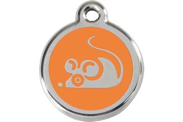 Proper Pets Red Dingo Engraved Cat/Dog Id Pet Tag/Charm Best Pet Tags Guaranteed (Mouse) #TOP7