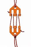 PHIMIITA Portable Game Gear Hoist - Mini Pocket Raven Equipment - Small Block and Tackle Pulley System