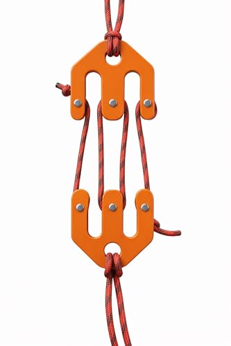 PHIMIITA Portable Game Gear Hoist - Mini Pocket Raven Equipment - Small Block and Tackle Pulley System