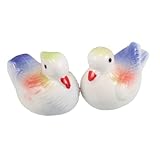 Design significatif : le motif de canard signifie, pour créer une atmosphère romantique, support de table en porcelaine et sable, support de baguettes en céramique