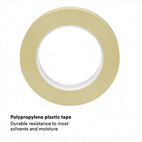 Image of Scotch Fine Line Tape 218, High-Performance, Polypropylene Plastic, Instant Adhesion, Moisture and Solvent Resistant, Green Color, 3 /4 in x 60 yd, 5.0 mil, 1 Roll