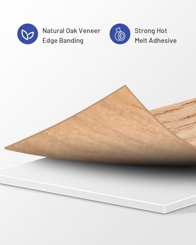 Image of Red Oak Edge Banding 3 /4 inch x 164 ft Real Wood Veneer Plywood Edge Banding Iron-on Pre-glued Veneer Edging Tape for Cabinet Repairs Furniture Restoration