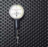 Starrett 711 Last Word Dial Test Indicator with All Attachments - White Half Shaded Face, .030" Range, 0-15-0 Dial Reading, .001" Graduation - 711GCSZ