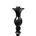 Elegant Designs LF2001-RBZ 1 Light Restoration Bronze Torchiere Floor Lamp with Marbelized Amber Glass Shade