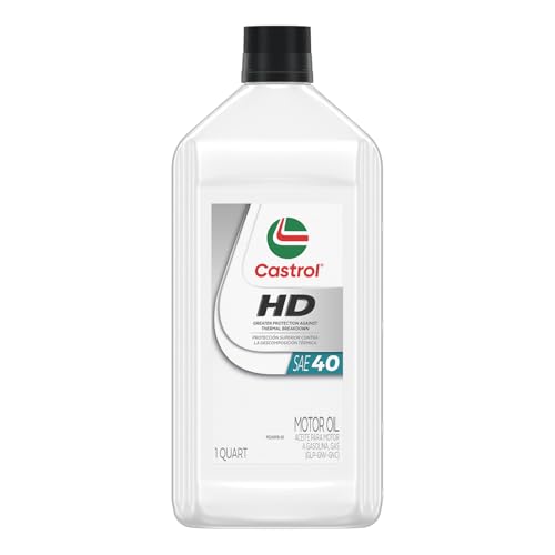 Castrol HD 40 Aceite para Motor Convencional Monogrado 1 Quart x6 miniatura 2