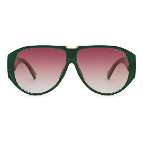 SOJOS Oversized Aviator Sunglasses Polarized Womens Mens Retro Trendy Vintage Big Square Shield SJ2392