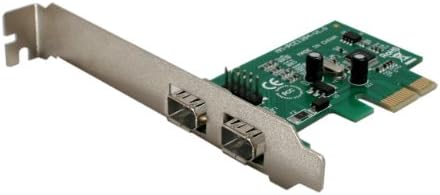 SYBA PCI-Express 2 Ports IEEE 1394A Firewire Card with Header SY-PEX30001