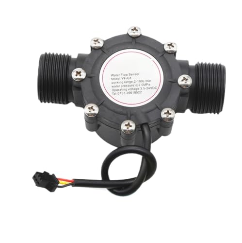 Capteur de débit d'eau YF-S201 à effet Hall pour un signal stable et précis