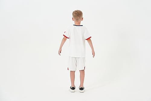 Cnins Unique Usa Soccer Outfits For Kids Boys & Girls Soccer Training Jersey Kits Gift Set 7-8 thumb #2