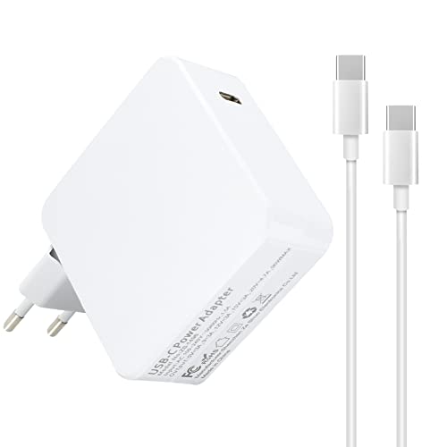 Adaptateur Secteur USB C 96W,Eansiya Adaptateur Type C pour MacBook Pro 13,14,15,16 Pouces 2018,2019,2020,2021 Adaptateur Chargeur pour MacBook Air, iPad,Ordinateur Portable Alimentation Thunderbolt