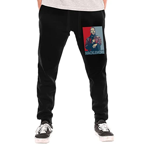 Macklemore Long Pants Boys Casual Pants Sweatpants Trousers Joggers Pants Black #TOP3