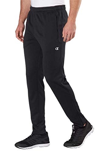 Champion Authentic Men's Athletic Apparel Training Pants (Black, Medium)