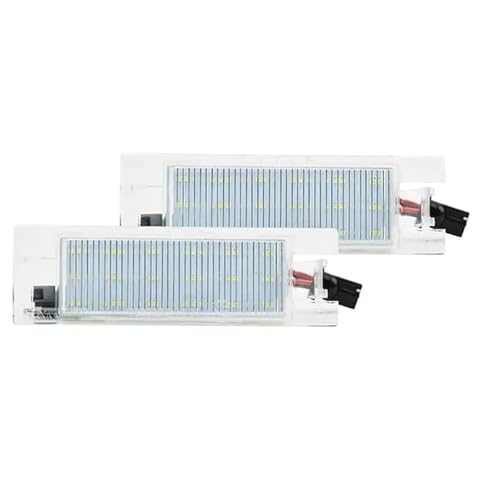 Per Fiat Per Bravo 2007-2014 Per Grande Per Punto Per Evo 2009-2012 Fanale posteriore Canbus 2 pezzi Luce targa a LED.