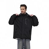 CorBuyit Men's Waterproof Ski Jacket Shell Snowboarding Coat Lightweight Windproof Hooded Snow...