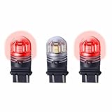 Putco LumaCore 7443 Red - Pair (x3 Strobe w/ Bright Stop)