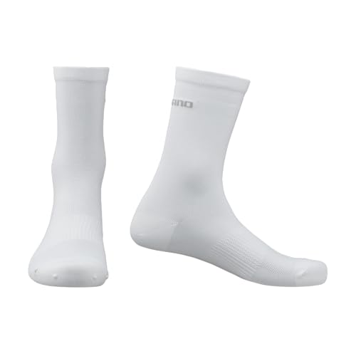 Chaussettes cyclisme Shimano Performance blanches - vue 6