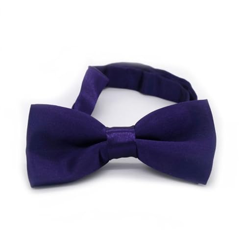 Adjustable Bow Ties Pre Tied Bow Tie Fashion Boys Neck Bowties s Bow Tie for Prom Banquet Stage Performance Formal Party, Purple2