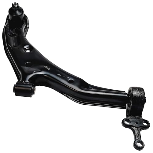 Image of Detroit Axle - 6pc Front End Control Arms Kit for 2001-2006 Nissan Sentra 2 Lower Control Arm w /Ball Joints 2 Sway Bar End Links 2 Outer Lower Tie Rod Ends 2002 2003 2004 2005 Replacement