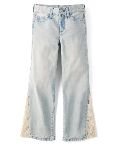 Image of The Children's Place Girls' Wide Leg Jeans
