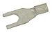 Amp 323127 Single Spade Tongue Terminal, 16-22 AWG, Tin Loose Piece, 15.82 mm L x 6.35 mm D (Pack of 30)