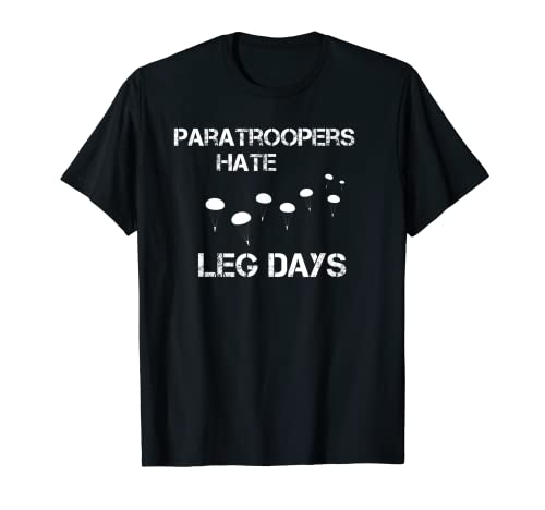 Divertido paracaidistas Militar Veterano Humor Camiseta