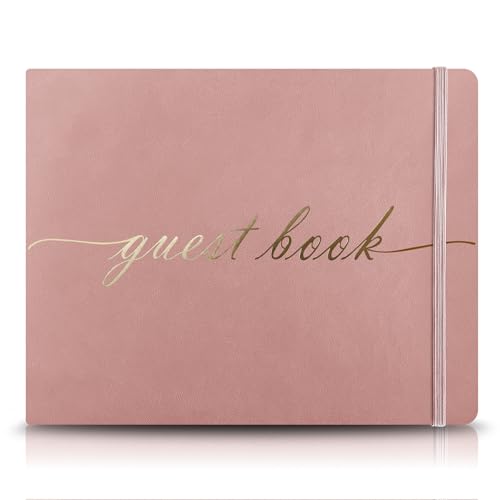 Livre d'or de mariage élégant, cadeau idéal pour anniversaires et fêtes prénatales