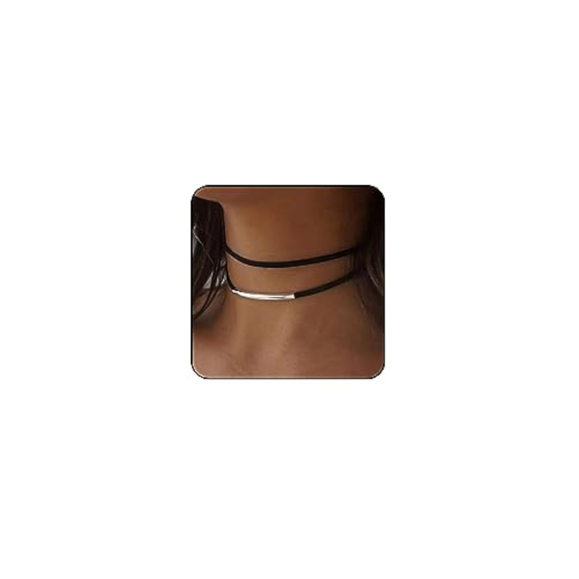 Women's Black Velvet Leather Lace Choker Necklace, Gothic Style