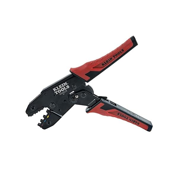 Klein Tools 3005CR Draht-Crimper Werkzeug, Ratsche isolierte Klemmzange für 10 bis 22 AWG Draht – Bild 10