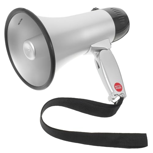 OSOLADY Handheld Megaphone Speaker Portable Bullhorn with Recording Lightweight Design for Events Security and Emergency Use Requires Aa Batteries