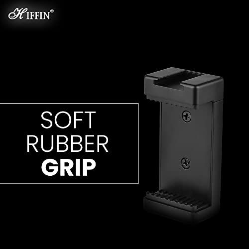 HIFFIN-HF-S700-Phone-Tripod-Mount-with-Cold-Shoe-Mount-for-Microphone-LED-Light-with-14-Tripod-Screw-Compatible-with-iPhoneOneplusMiOppo-Other-Smartphones-Vlogging-Accessories