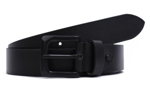 Image of WildHorn Gift Hamper for Men I RFID Protected Leather Wallet & Belt Combo Gift Set I Gift for Friend, Boyfriend,Husband,Father, Son Etc (Black & Black)
