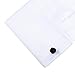 HONEY BEAR Silk Knot Cufflinks Fabric for Mens Shirt for Business Wedding Gift (Dark Brown)