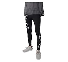 2XU ツータイムズユー レギンス　ブラックマルチ×ホワイト　レディース Amazon | [ツータイムズユー] コンプレッションタイツ MA3849b