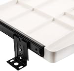 Clavier de bureau et grand roulement Space avec Angles Ergonomic Typing Noir Plastique
