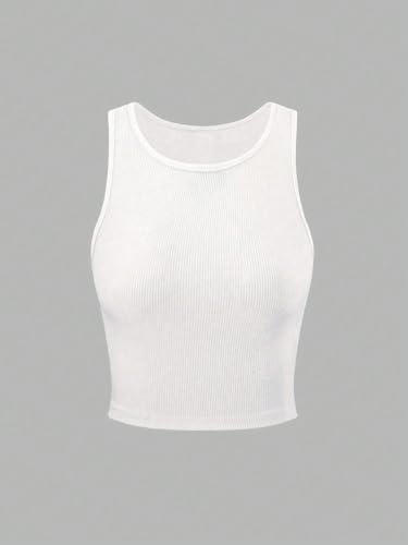 Image of KERI PERRY Tops for Women Crop Top for Women's Tank Activewear Tee Sports Western Casual Cotton Camisole Pack of 3 Combo