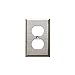 COOPER WIRING, Wallplate 1 Gang Dpx Ss 1-pk, EA