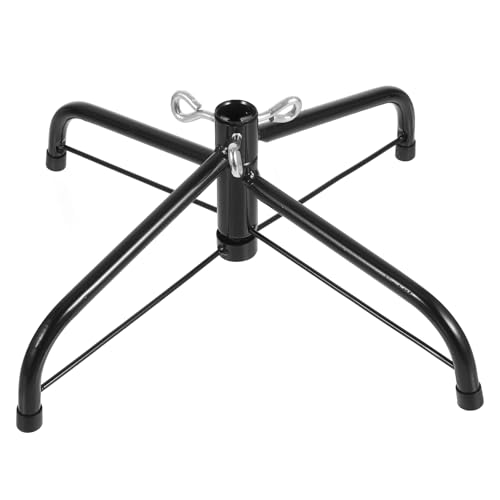 VALICLUD Support d'arbre de Noël pour arbre de Noël pliable pour arbre artificiel en fonte, base pour sapin de Noël, décorations de fêtes de Noël, 35 cm, convient aux arbres de Noël