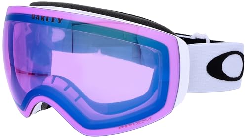 美品 オークリー Flight Deck M Ultra Purple ゴーグル Oakley Flight Deck M Ultra Purple Terrain Prizm Garnet Ski