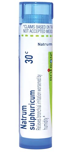 Boiron Natrum Sulphuricum 30C Homeopathic Medicine for Bronchial Irritation - 80 Pellets