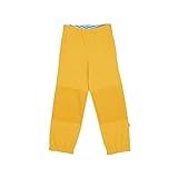 Kinder Finkid Pilvi Gelb - Warme gemütliche Kinder Fleecehose, Größe 110-120 - Farbe Yellow