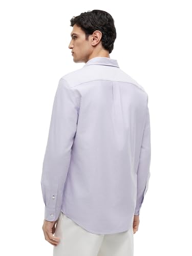 Image of Tommy Hilfiger Men's Long Sleeve Oxford Shirts in Regular Fit, Men's Button Down Shirts, Also Available in Big and Tall