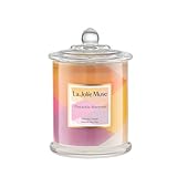 LA JOLIE MUSE Pistachio Macaron Candle, Candle Gifts for Women & Men, Natural Soy Candles for Home Scented, Luxury Jar Candles, 70 Hours Long Burning, 10oz