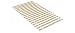 Produktbild BDW Holztech Rollrost 200 kg - Hochwertiger extra starker Lattenrost aus heimischen Wäldern- 90x200cm - Rolllattenrost unbehandelt für Ihren gesunden Schlaf