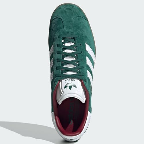 Image of adidas Original Gazelle Shoes Men IF1016 (Green /Footwear White /), Size 8