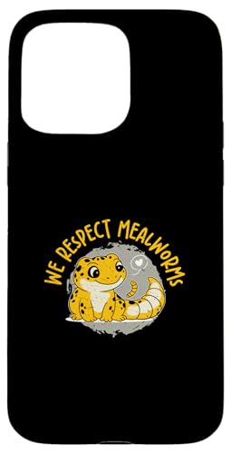 We Respect Mealworms �������ȃq���E ������ ঒��ފw�Ҍ��� �X�}�z�P�[�X iPhone 15 Pro Max �p