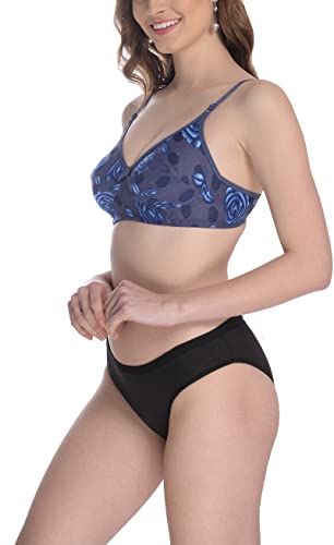 Image of StyFun Women Cotton Bra Panty Set for Women Lingerie Set Bra Panty Set Bra Panty Set for Women with Sexy Bra Panty Set for Women, See Main Image to Check How Many Sets You Will Get