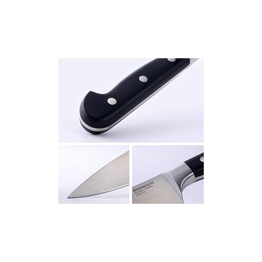 Messermeister-Meridian-Elite-10-Stealth-Chefs-Knife-Fine-German-Steel-Alloy-Blade-Rust-Resistant-Easy-to-Maintain Messermeister Meridian Elite 10” Stealth Chef’s Knife - Fine German Steel Alloy Blade - Rust Resistant & Easy to Maintain