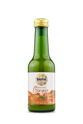 Biona Ginger Pressed Juice - Organic - 200ml (2 Pack Bundle)